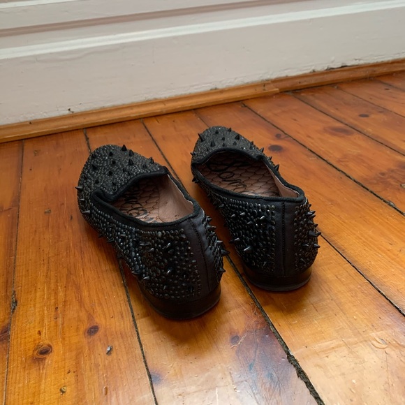 Satin and Spikes Leather Loafer Flat 🖤✨ - Picture 5 of 15